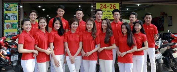 Công ty may áo thun đồng phục tại huyện Bình Chánh